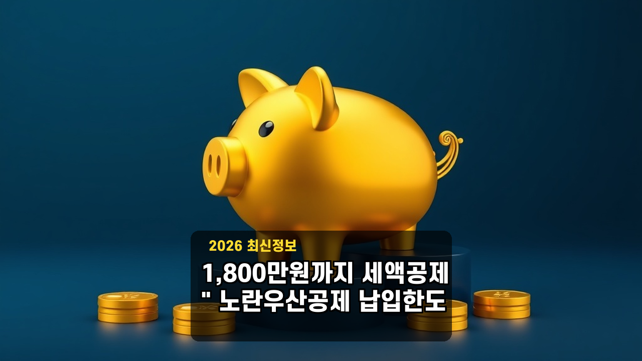 "1,800만원까지 세액공제?" 노란우산공제 납입한도 확대 혜택과 중도해지 단점 완벽 해부